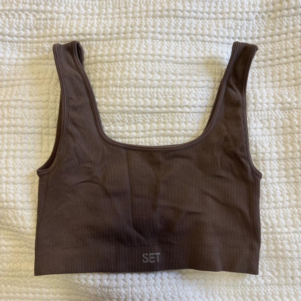 Set Active Purple Bra